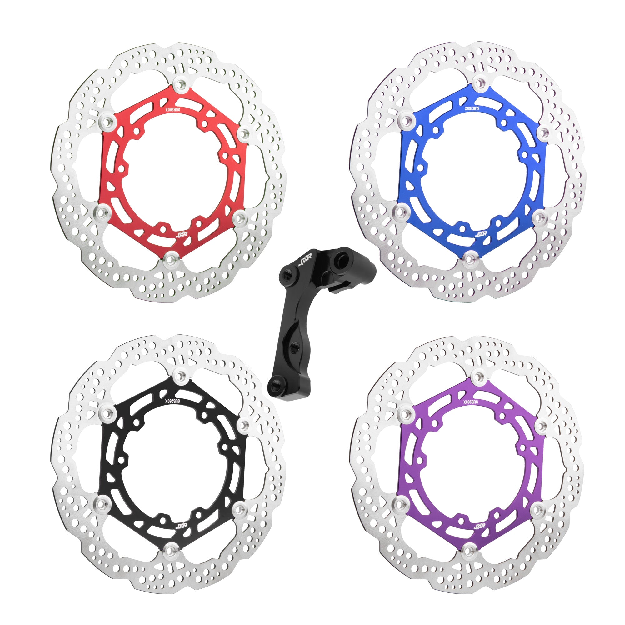 JXR 260mm Floating Oversized Front Brake Disc for Sur-Ron Ultra Bee with Calliper Bracket