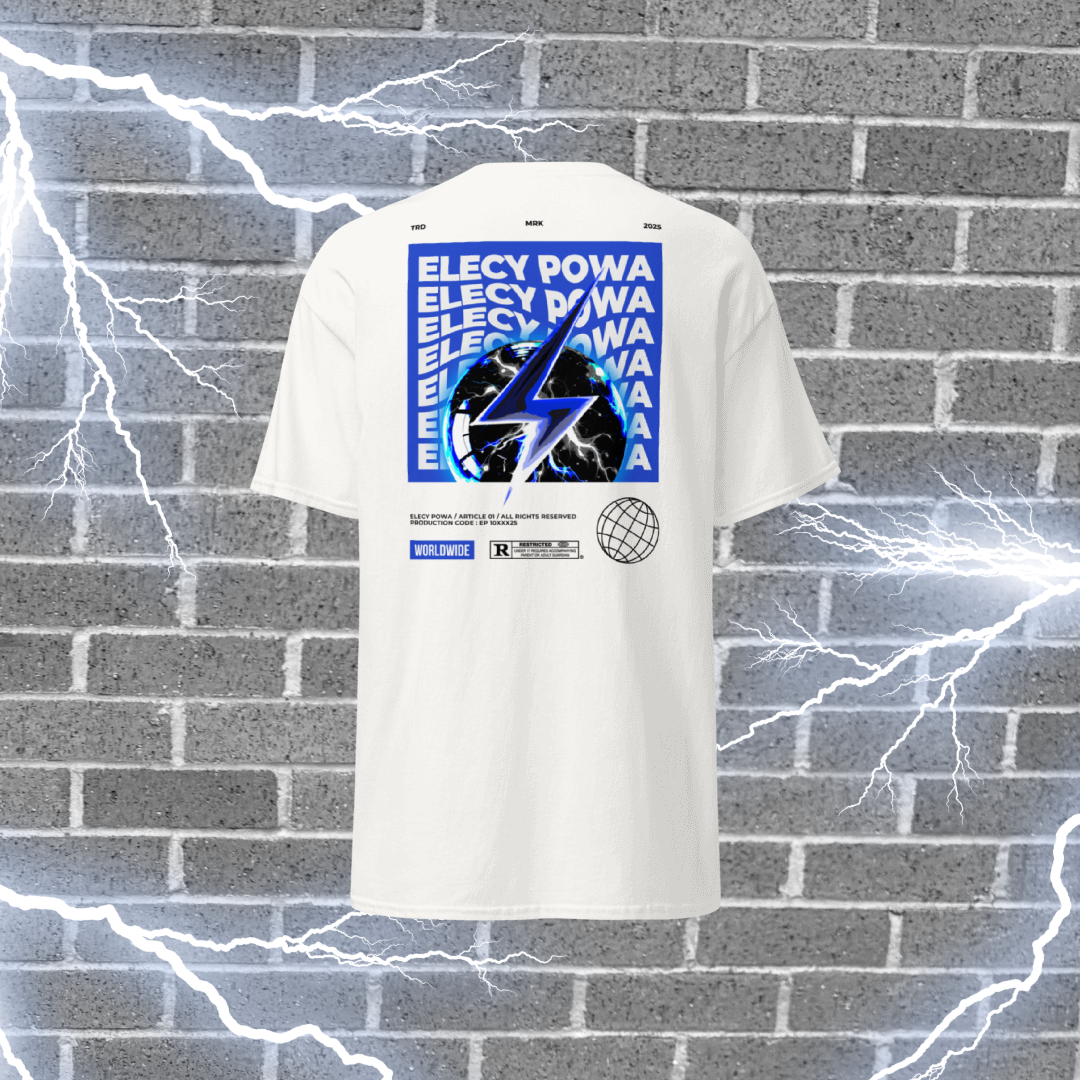 SHOCK WHITE TEE