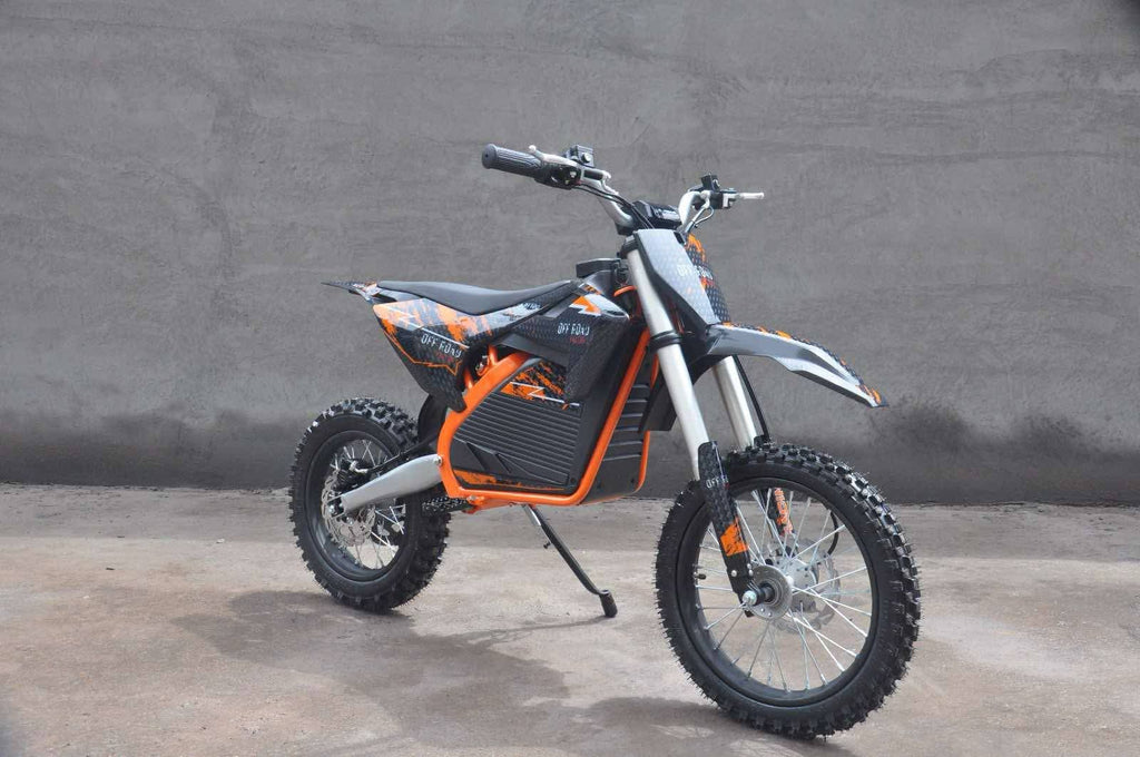 XTR 1000W Kids Electric Dirt Bike – 36V BLUE, RED, ORANGE