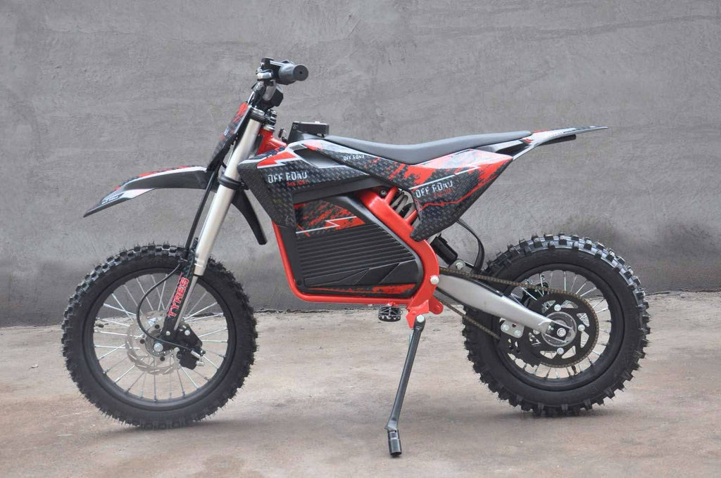 XTR 1000W Kids Electric Dirt Bike – 36V BLUE, RED, ORANGE