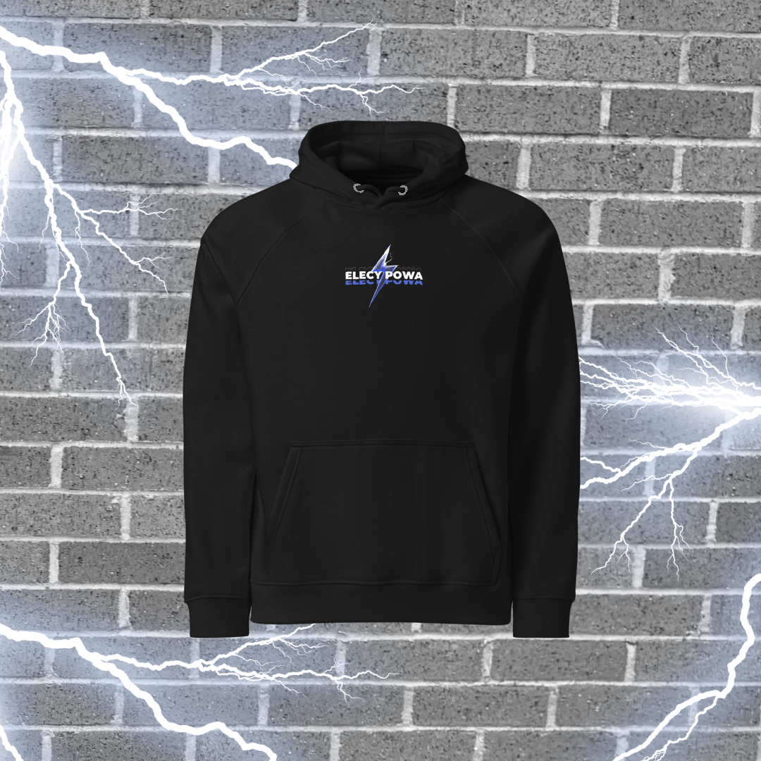 SHOCK BLACK HOODIE