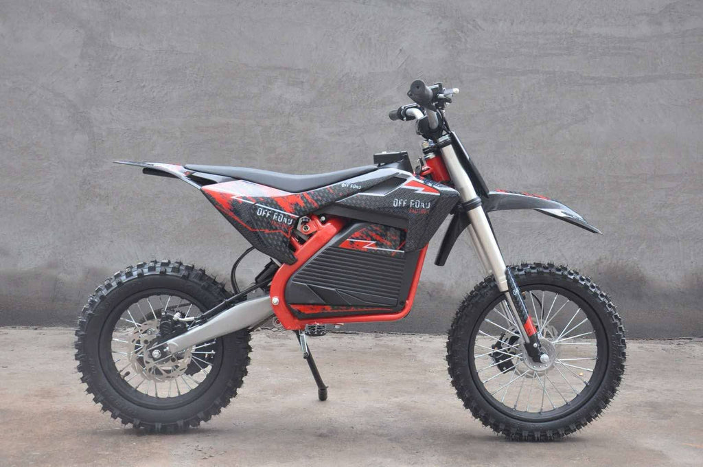 XTR 1000W Kids Electric Dirt Bike – 36V BLUE, RED, ORANGE