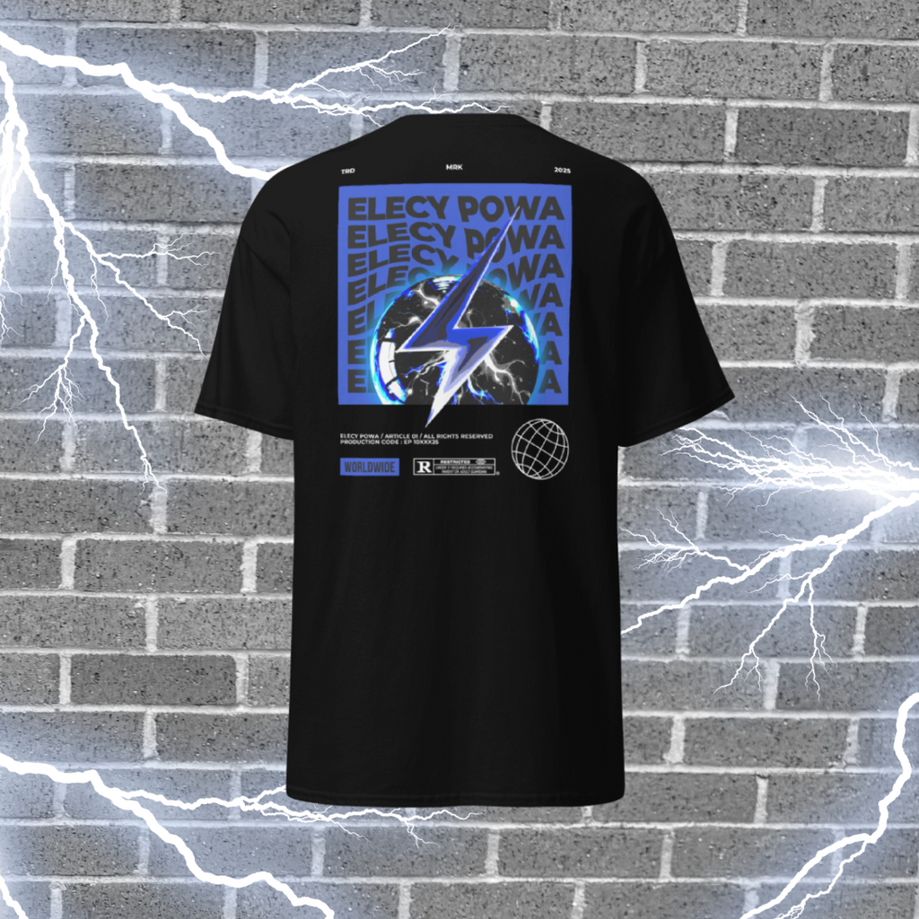 SHOCK BLACK TEE
