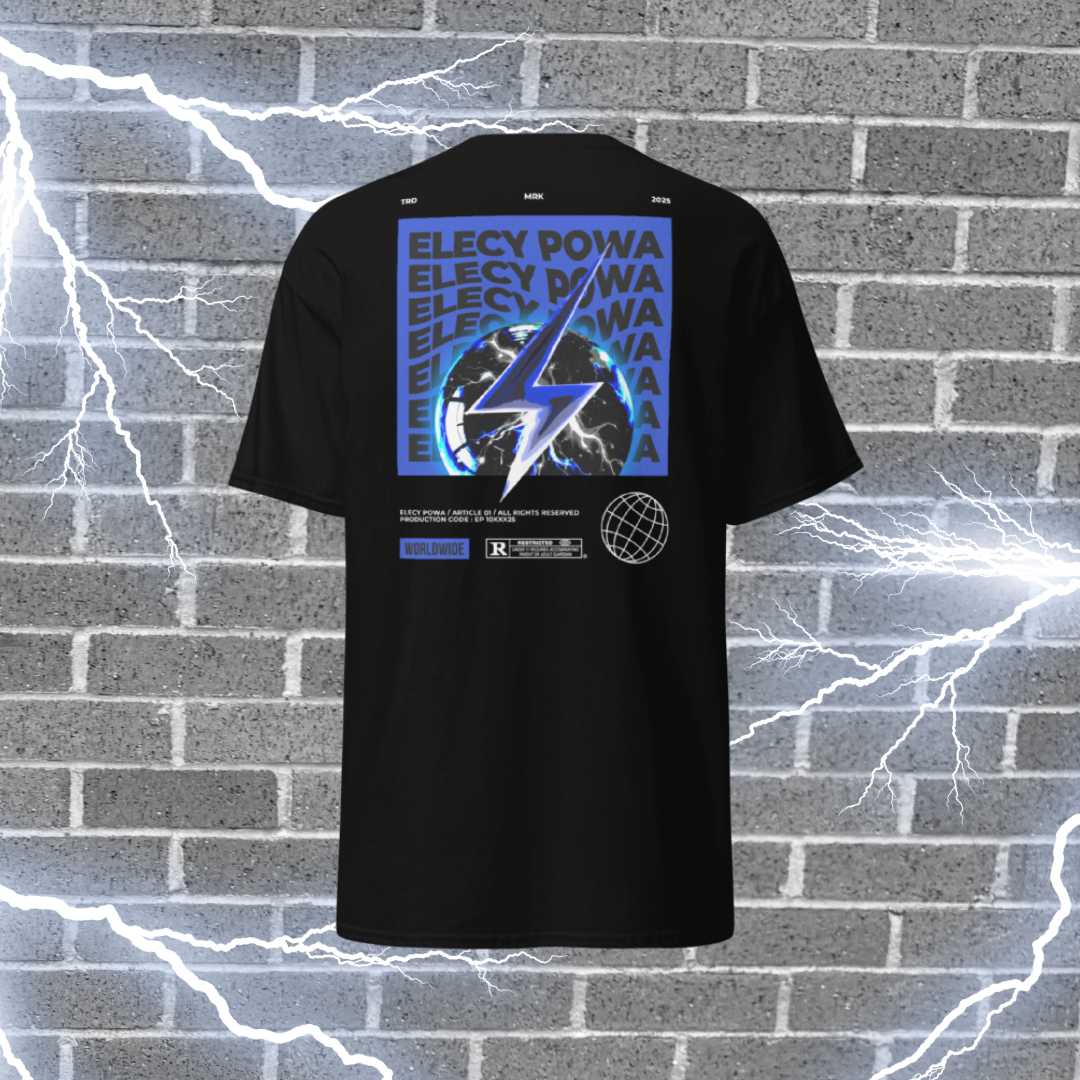 SHOCK BLACK TEE