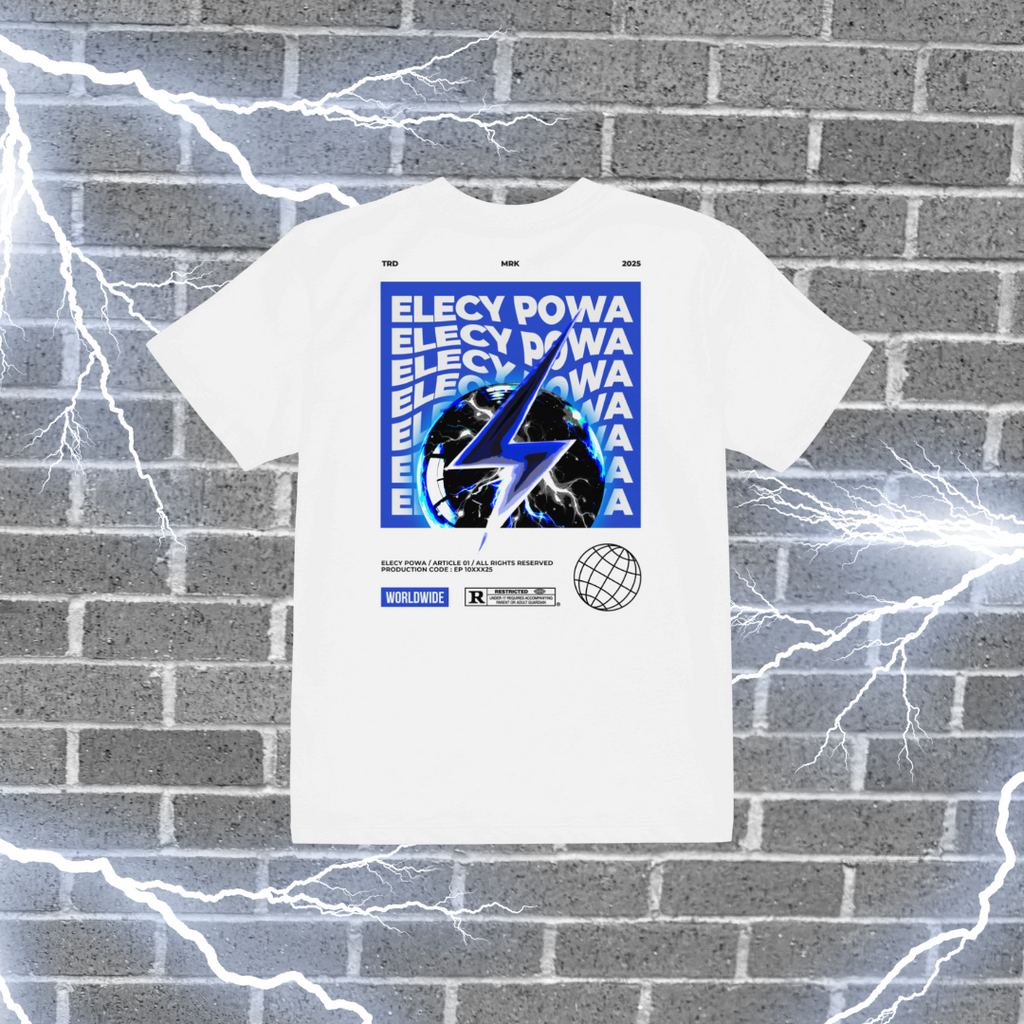 KIDS SHOCK WHITE TEE