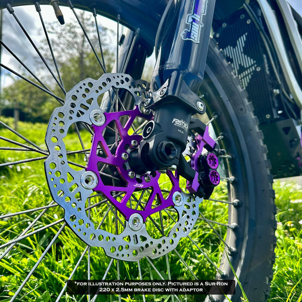 JXR Floating Brake Discs 220 x 2.5mm for Talaria Sting
