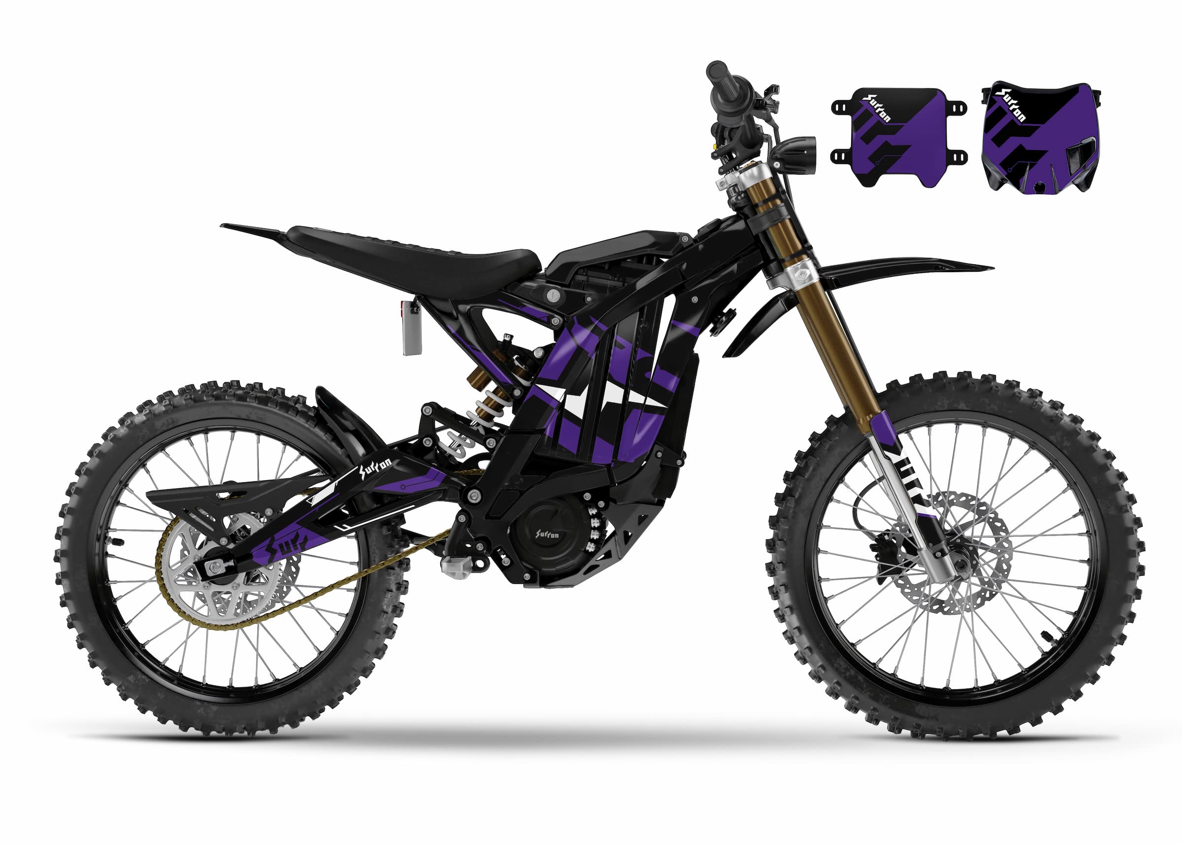 Sur-Ron Light Bee Graphics Kit | OEM Extended - Purple