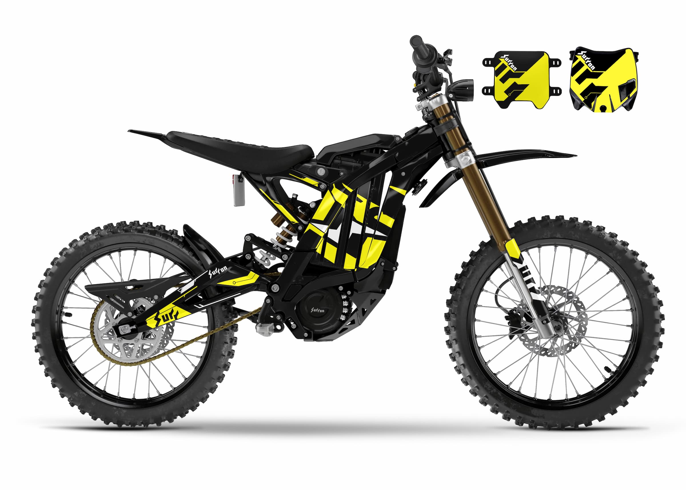 Sur-Ron Light Bee Graphics Kit | OEM Extended - Yellow
